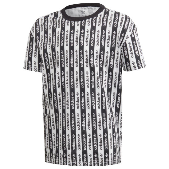 Adidas Παιδική κοντομάνικη μπλούζα Allover print Adidas Παιδική κοντομάνικη μπλούζα Allover print